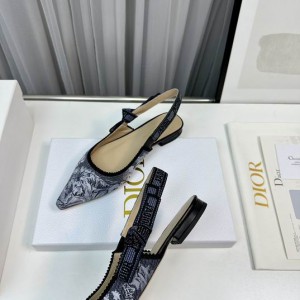 Dior J'Adior Slingback Pump flat 35-43 Shoes