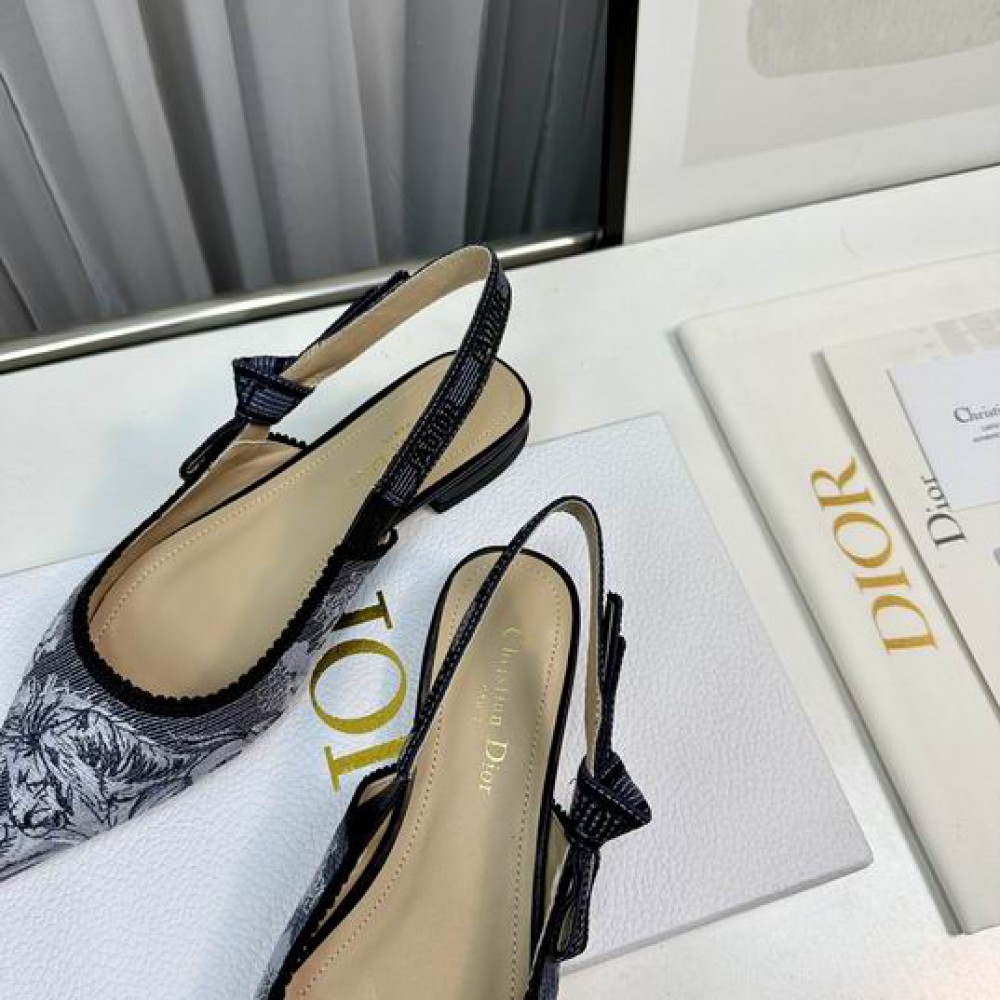 Dior J'Adior Slingback Pump flat 35-43 Shoes