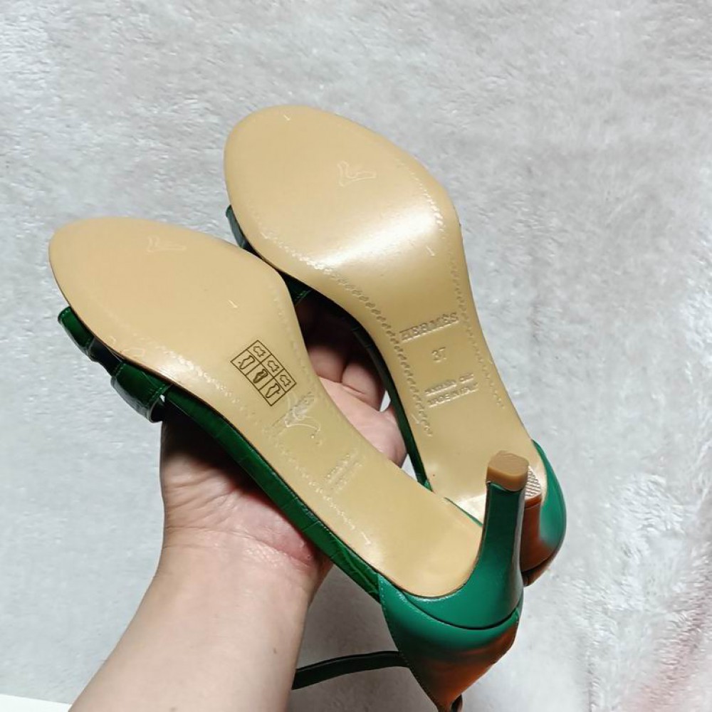 Hermes heeled sandals 5.5cm 36-42 Shoes