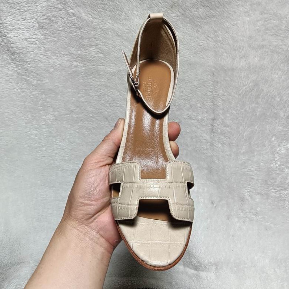 Hermes heeled sandals 5.5cm 36-42 Shoes