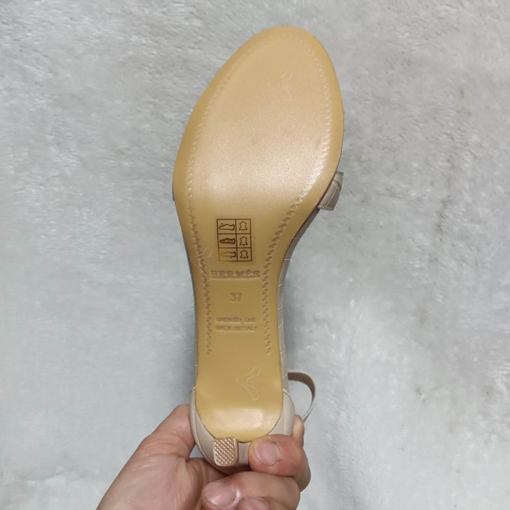Hermes heeled sandals 5.5cm 36-42 Shoes