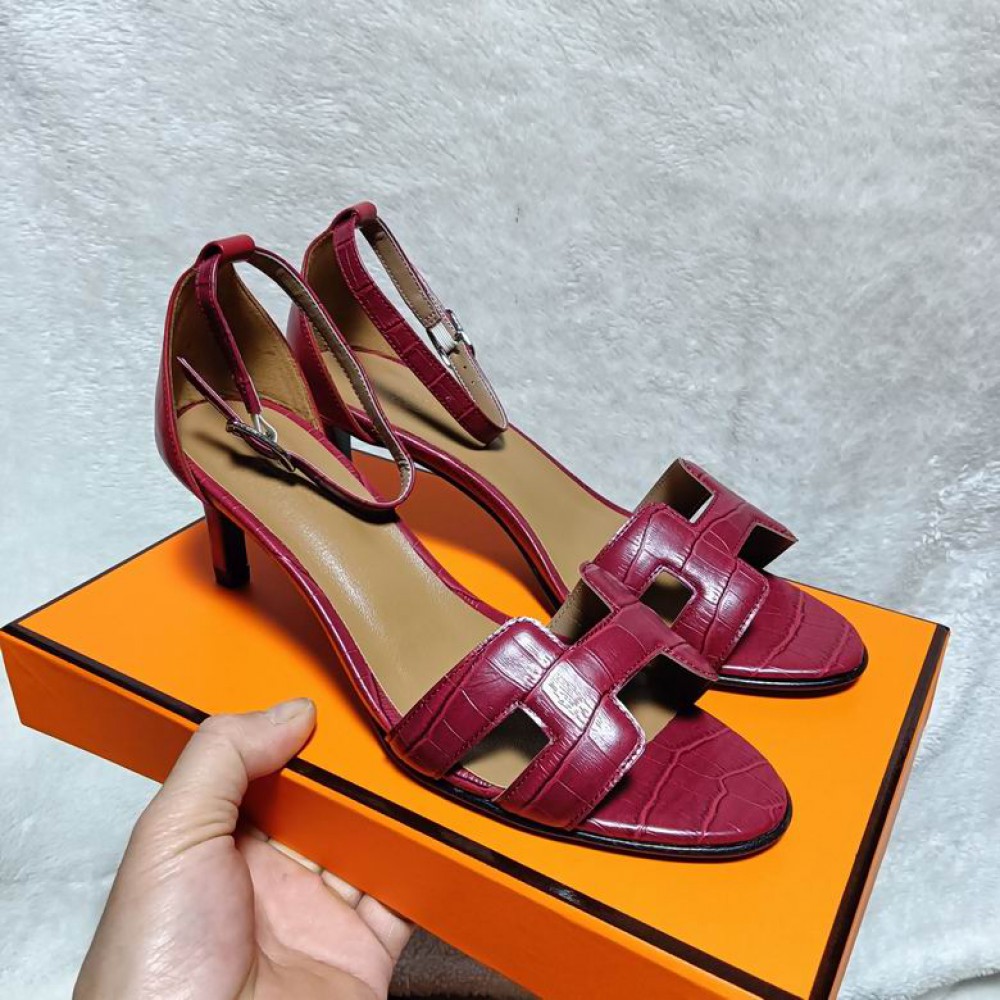 Hermes heeled sandals 5.5cm 36-42 Shoes