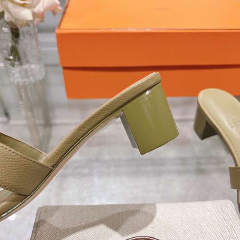 Hermes heeled sandals 4.5cm 36-42 Shoes