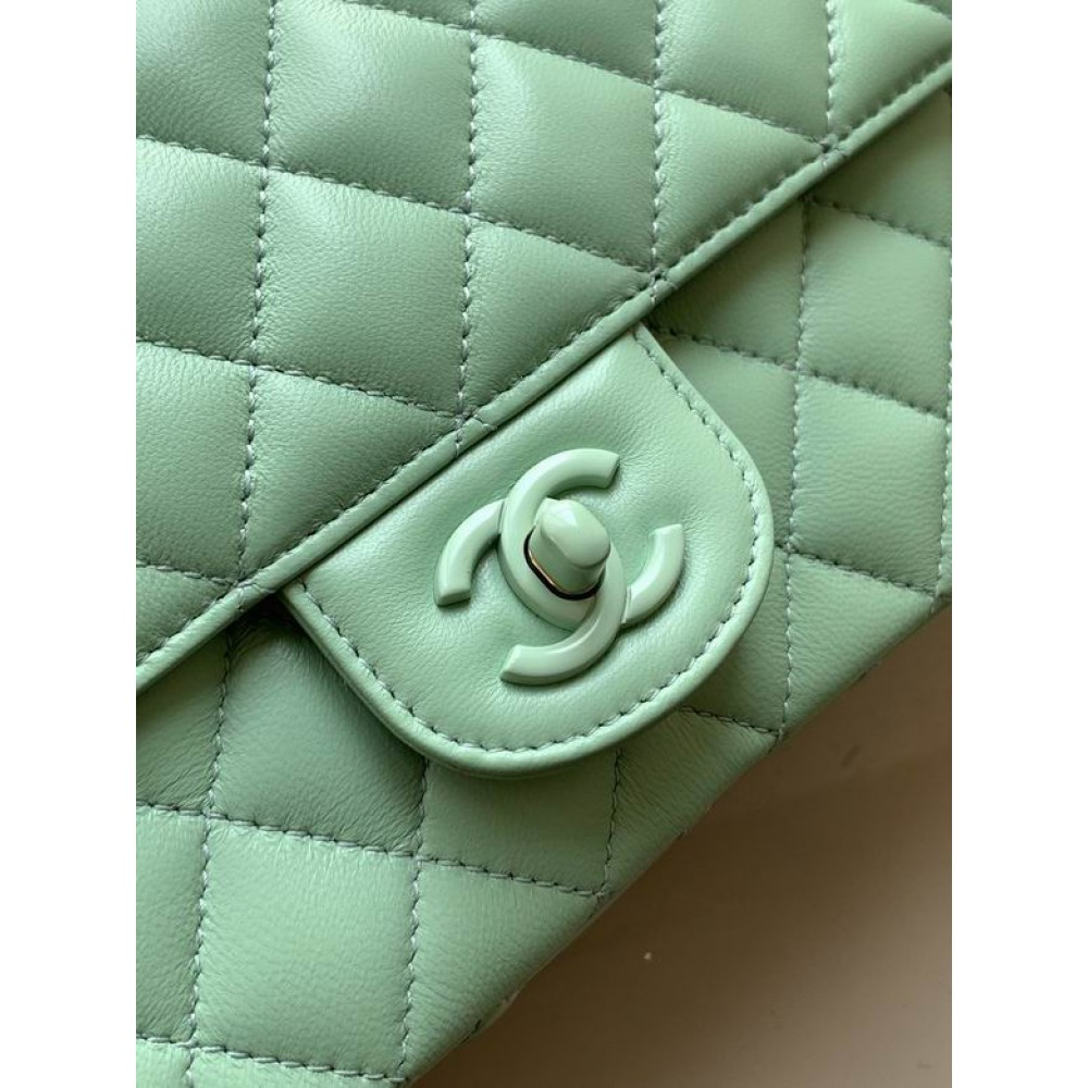 Chanel coco flap bag leather lambskin 16.5x23x8cm Bags