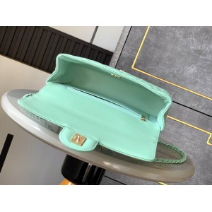 Chanel coco flap bag leather lambskin 16.5x23x8cm Bags