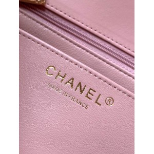 Chanel coco flap bag leather lambskin 16.5x23x8cm Bags