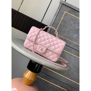 Chanel coco flap bag leather lambskin 16.5x23x8cm Bags