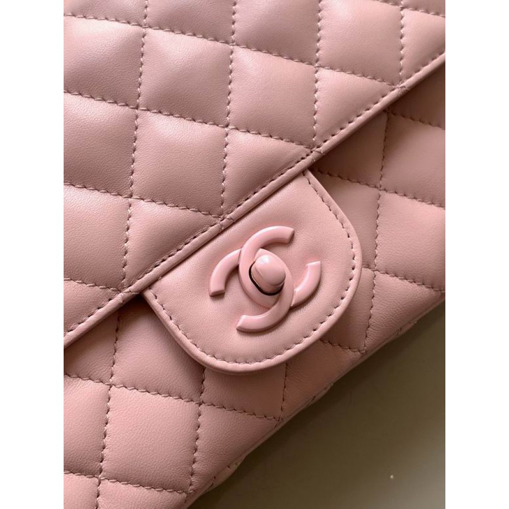 Chanel coco flap bag leather lambskin 16.5x23x8cm Bags