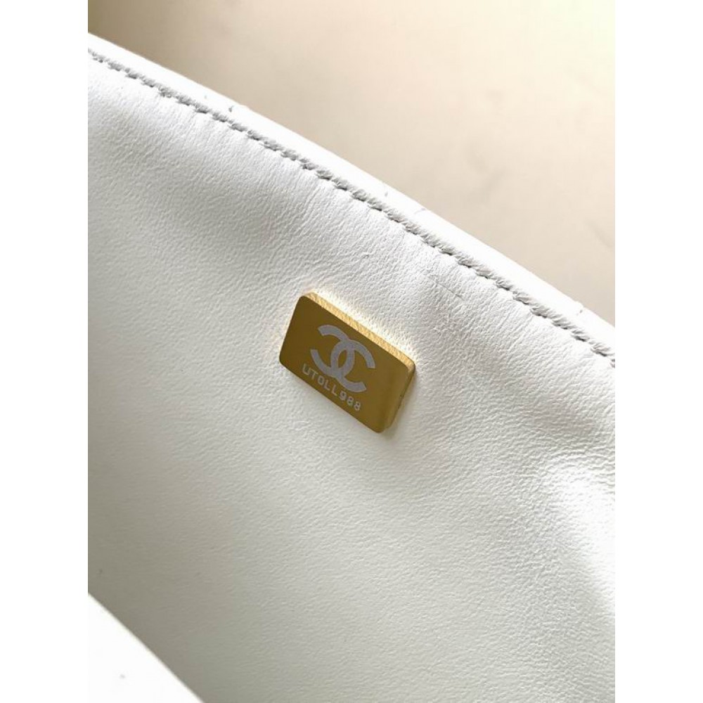 Chanel coco flap bag leather lambskin 16.5x23x8cm Bags