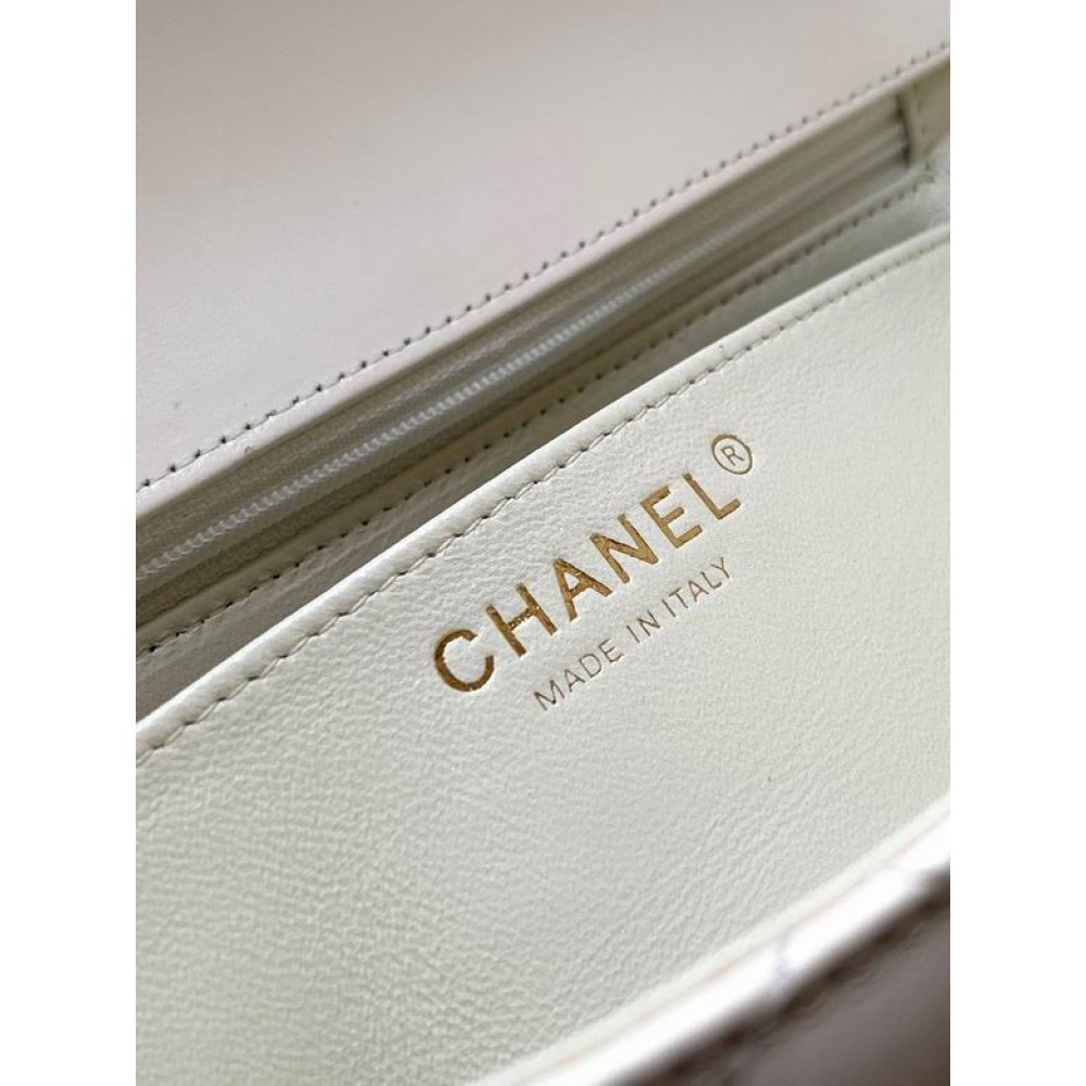 Chanel coco flap bag leather lambskin 16.5x23x8cm Bags