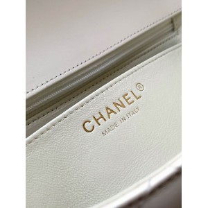 Chanel coco flap bag leather lambskin 16.5x23x8cm Bags