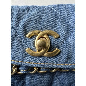 Chanel hobo denim bag 26cmX20cmX6cm Bags