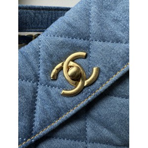 Chanel hobo denim bag 25cmX30cmX6cm Bags