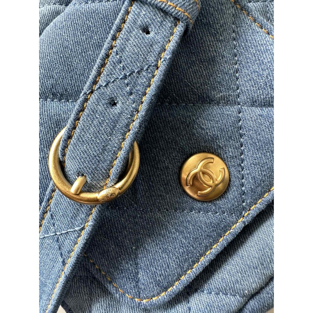 Chanel hobo denim bag 25cmX30cmX6cm Bags