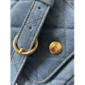 Chanel hobo denim bag 25cmX30cmX6cm Bags