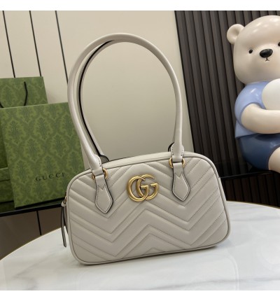 Gucci Marmont Small Top Handle Bag Leather 795199