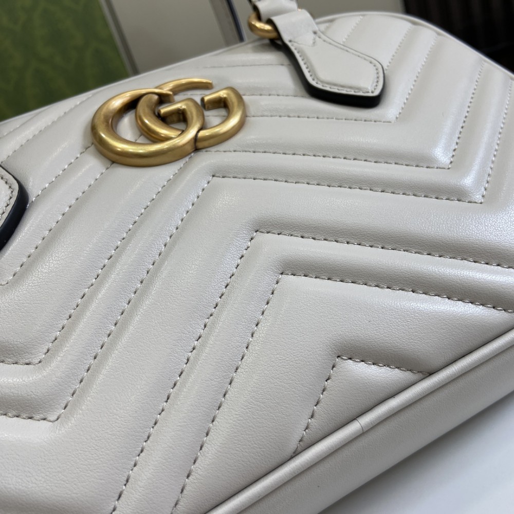 Gucci Marmont Small Top Handle Bag Leather 795199 Bags