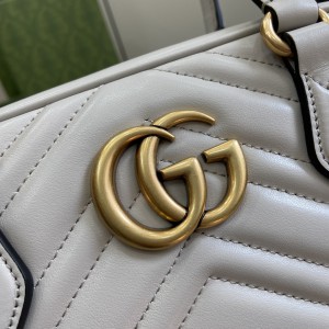 Gucci Marmont Small Top Handle Bag Leather 795199 Bags