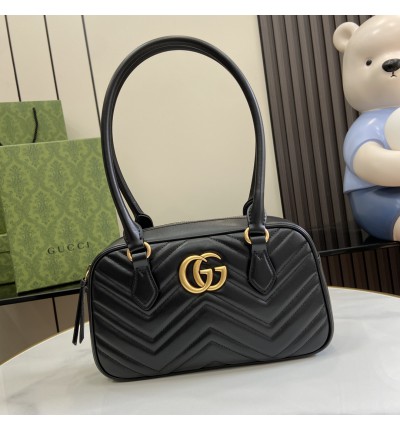 Gucci Marmont Small Top Handle Bag Leather 795199