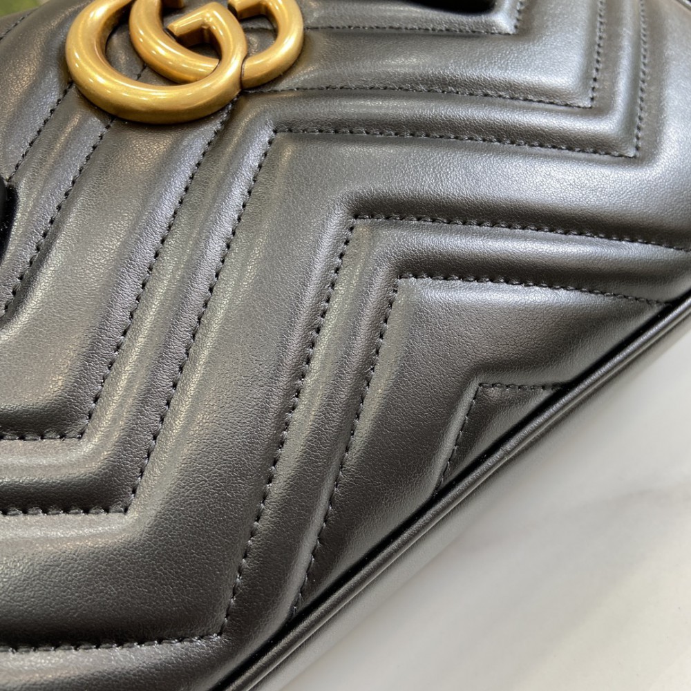 Gucci Marmont Small Top Handle Bag Leather 795199 Bags