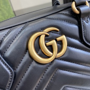 Gucci Marmont Small Top Handle Bag Leather 795199 Bags