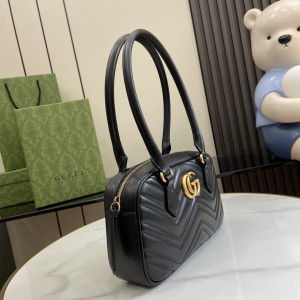 Gucci Marmont Small Top Handle Bag Leather 795199 Bags
