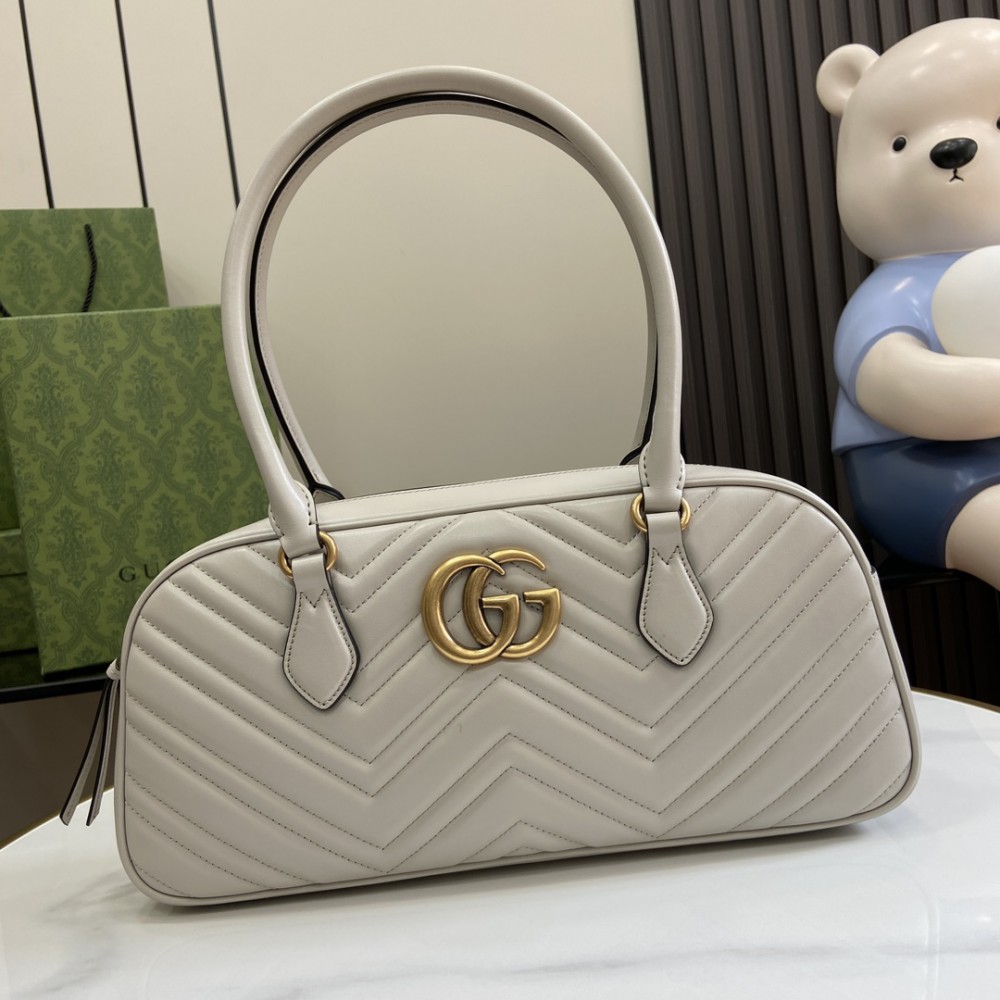 Gucci Marmont Medium Top Handle Bag Leather 795218 Bags