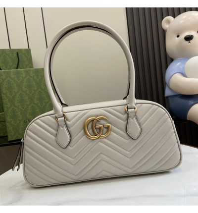 Gucci Marmont Medium Top Handle Bag Leather 795218