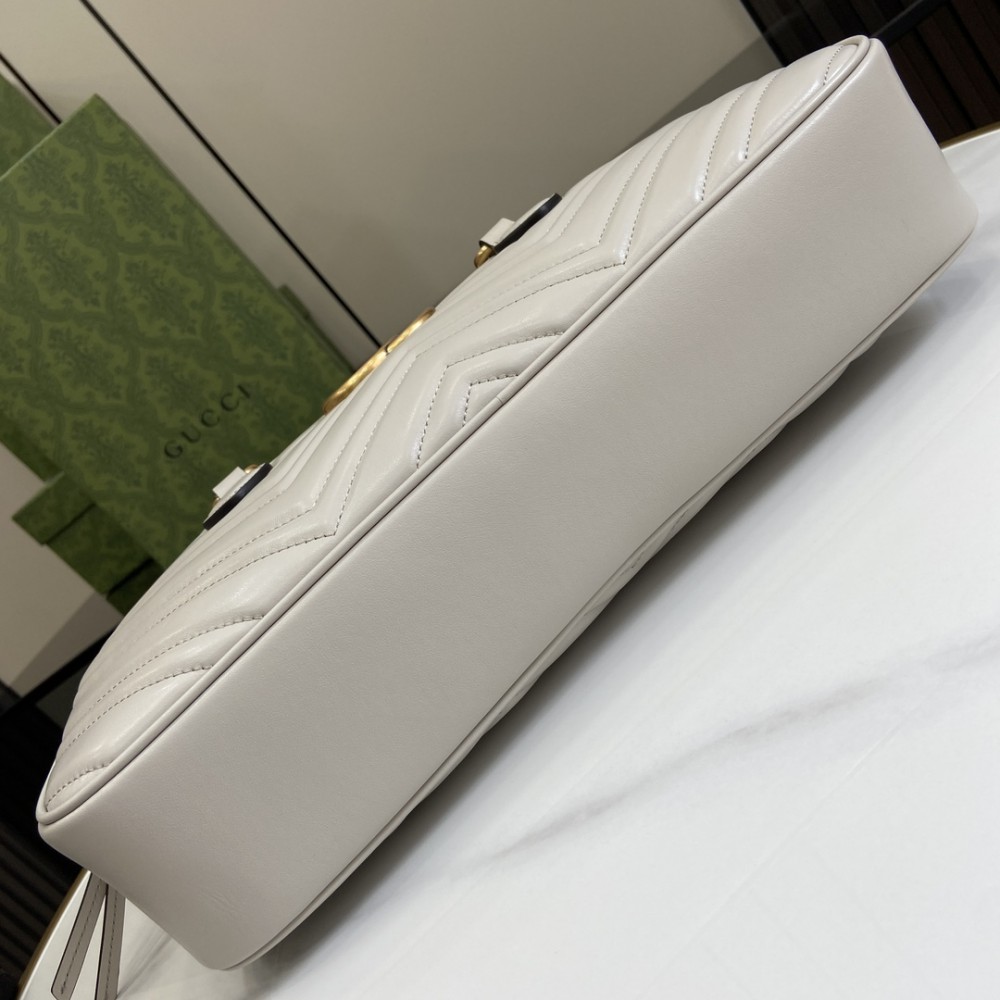 Gucci Marmont Medium Top Handle Bag Leather 795218 Bags