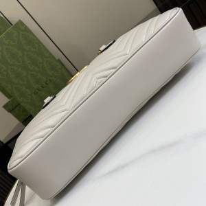 Gucci Marmont Medium Top Handle Bag Leather 795218 Bags