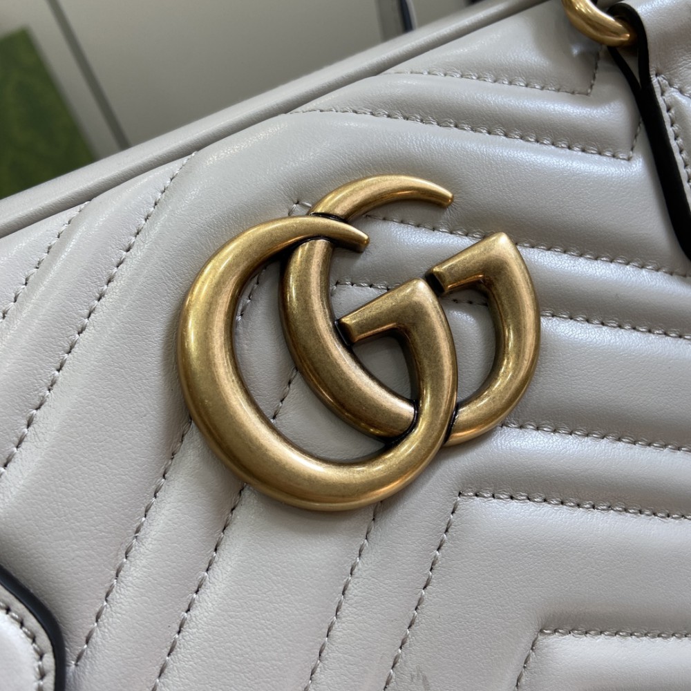 Gucci Marmont Medium Top Handle Bag Leather 795218 Bags