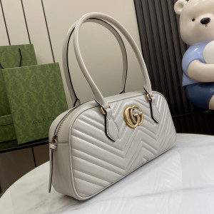 Gucci Marmont Medium Top Handle Bag Leather 795218 Bags