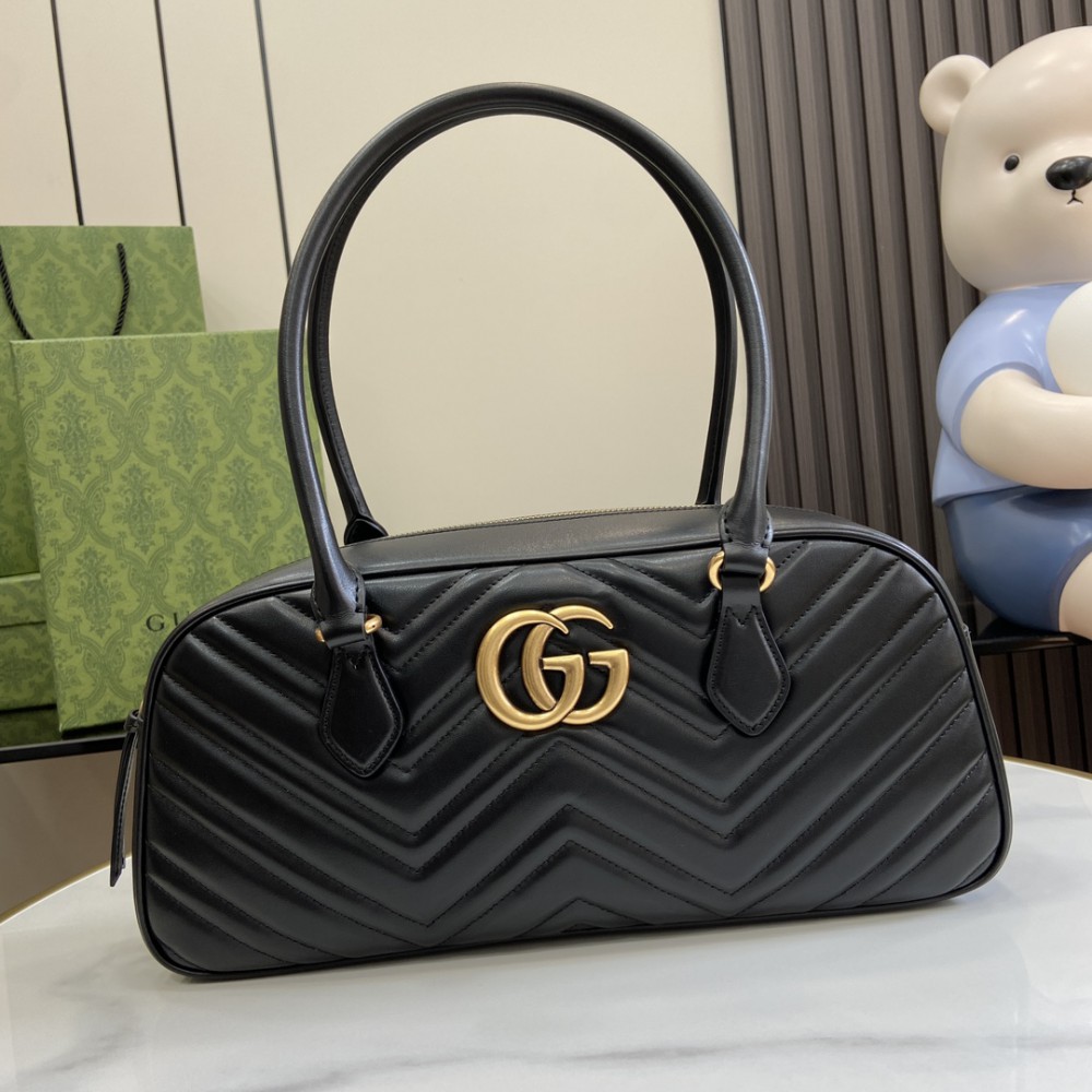 Gucci Marmont Medium Top Handle Bag Leather 795218 Bags