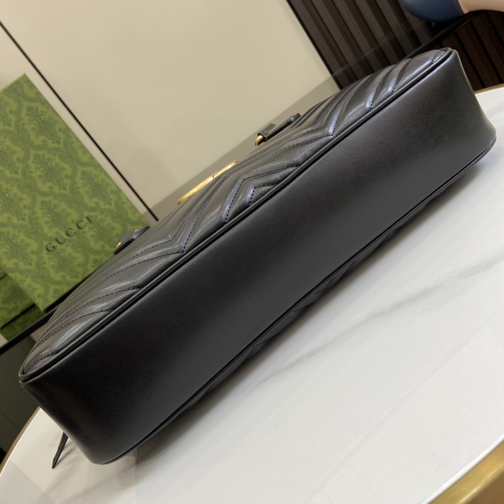 Gucci Marmont Medium Top Handle Bag Leather 795218 Bags