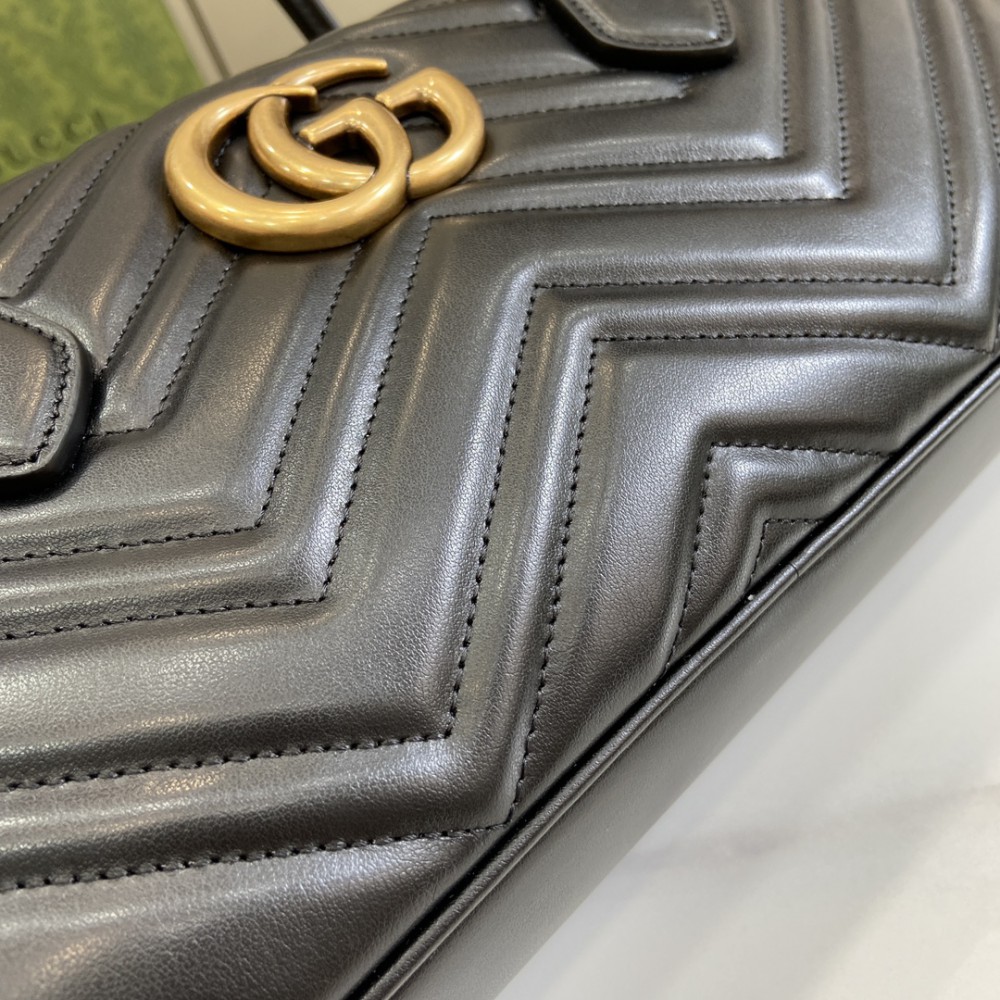Gucci Marmont Medium Top Handle Bag Leather 795218 Bags