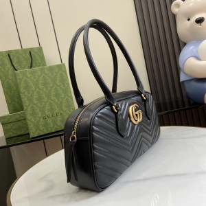 Gucci Marmont Medium Top Handle Bag Leather 795218 Bags