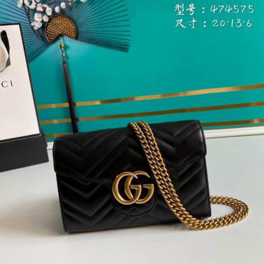 Gucci Marmont wallet on chain 474575 Accesories