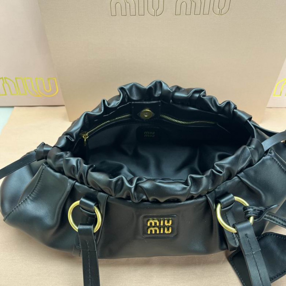 Miu Miu Joie nappa leather bag 44x16x10.5cm Bags