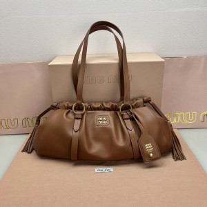 Miu Miu Joie nappa leather bag 44x16x10.5cm Bags