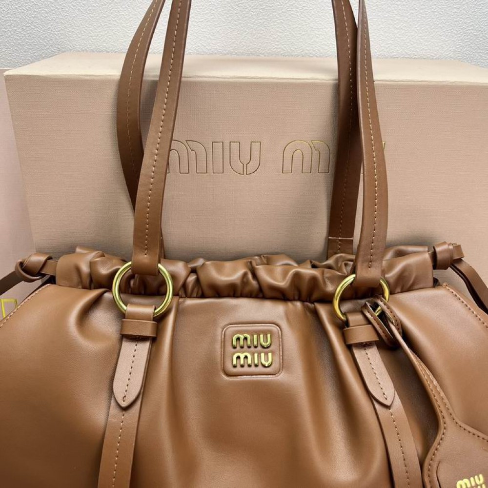 Miu Miu Joie nappa leather bag 44x16x10.5cm Bags