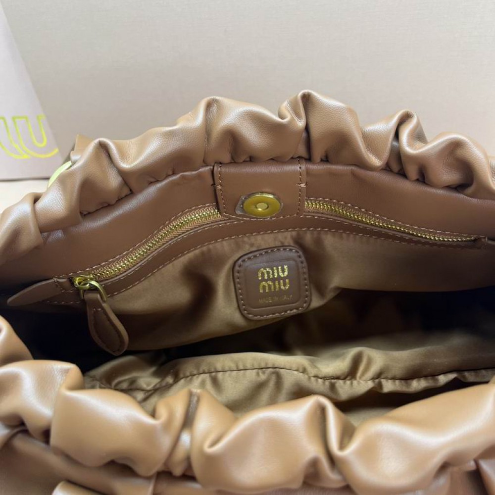 Miu Miu Joie nappa leather bag 44x16x10.5cm Bags