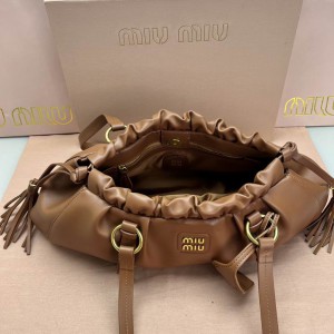 Miu Miu Joie nappa leather bag 44x16x10.5cm Bags
