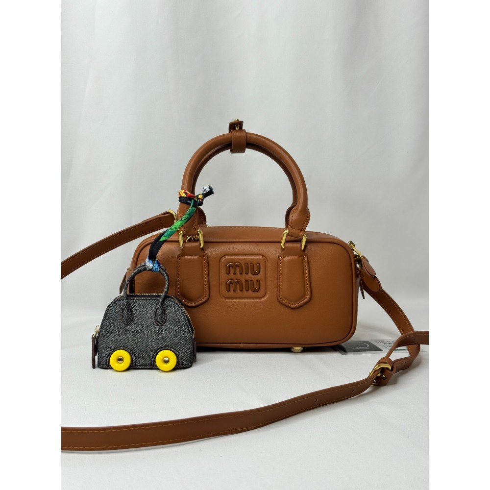 Miu miu Arcadie Leather Bag 22X10.5X7.5Cm Bags