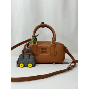 Miu miu Arcadie Leather Bag 22X10.5X7.5Cm Bags