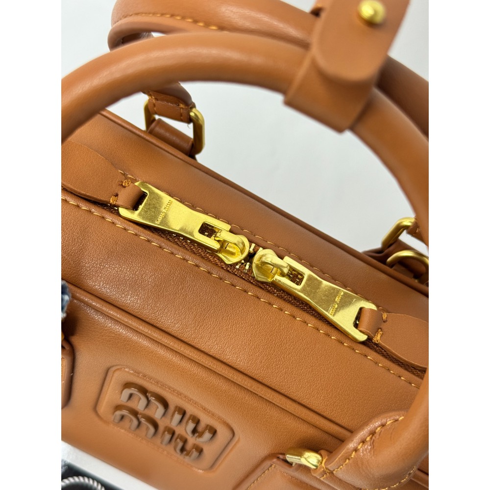 Miu miu Arcadie Leather Bag 22X10.5X7.5Cm Bags