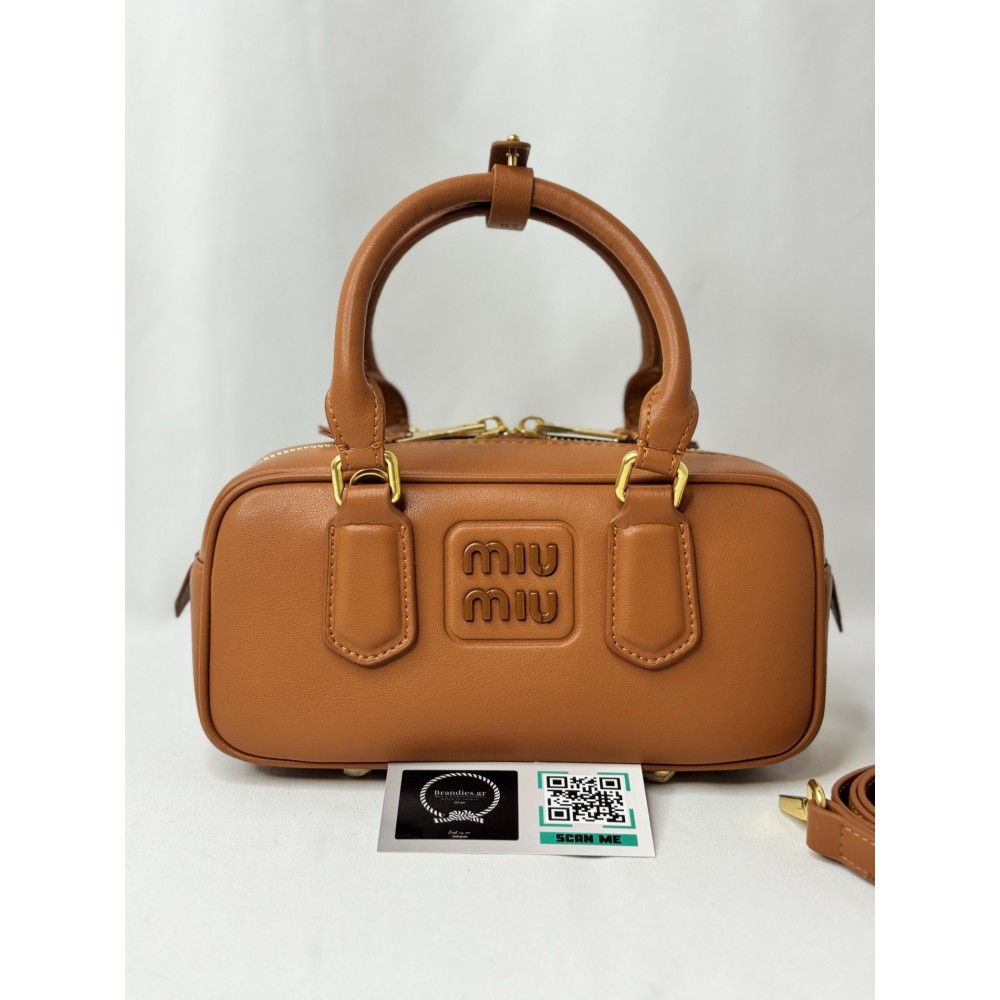 Miu miu Arcadie Leather Bag 22X10.5X7.5Cm Bags