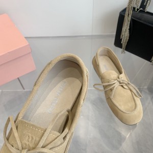 MiuMiu Faded Unlined suede loafers 35-42 Shoes