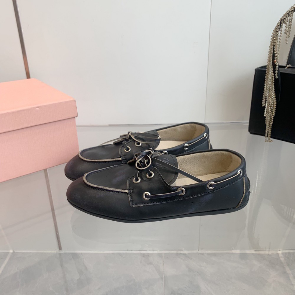MiuMiu Faded Unlined loafers 35-42 Shoes