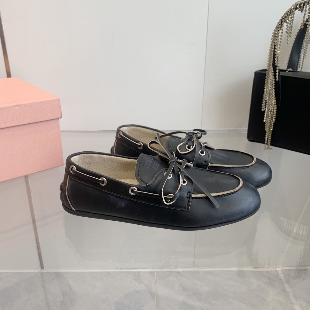 MiuMiu Faded Unlined loafers 35-42 Shoes
