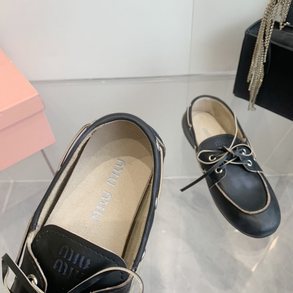 MiuMiu Faded Unlined loafers 35-42 Shoes